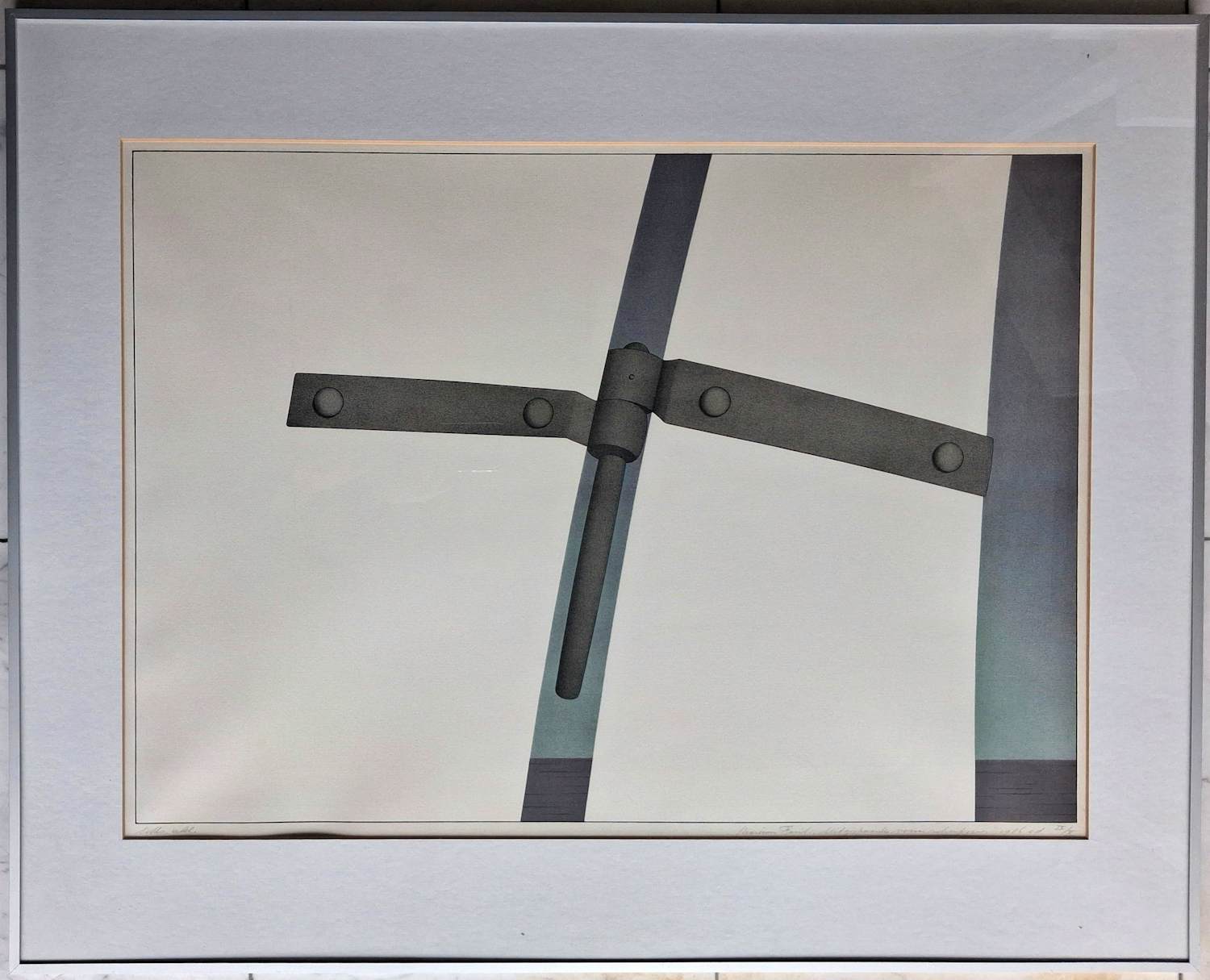 Marinus Fuit - Uitgespaarde vorm scheepsroer (groot) kopen? Bied vanaf 85!