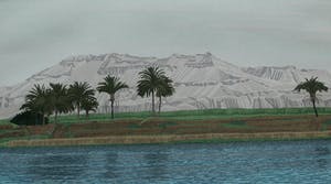 Sees Vlag - Zeefdruk: Tussen Luxor en Aswan - 1981 kopen? Bied vanaf 99!