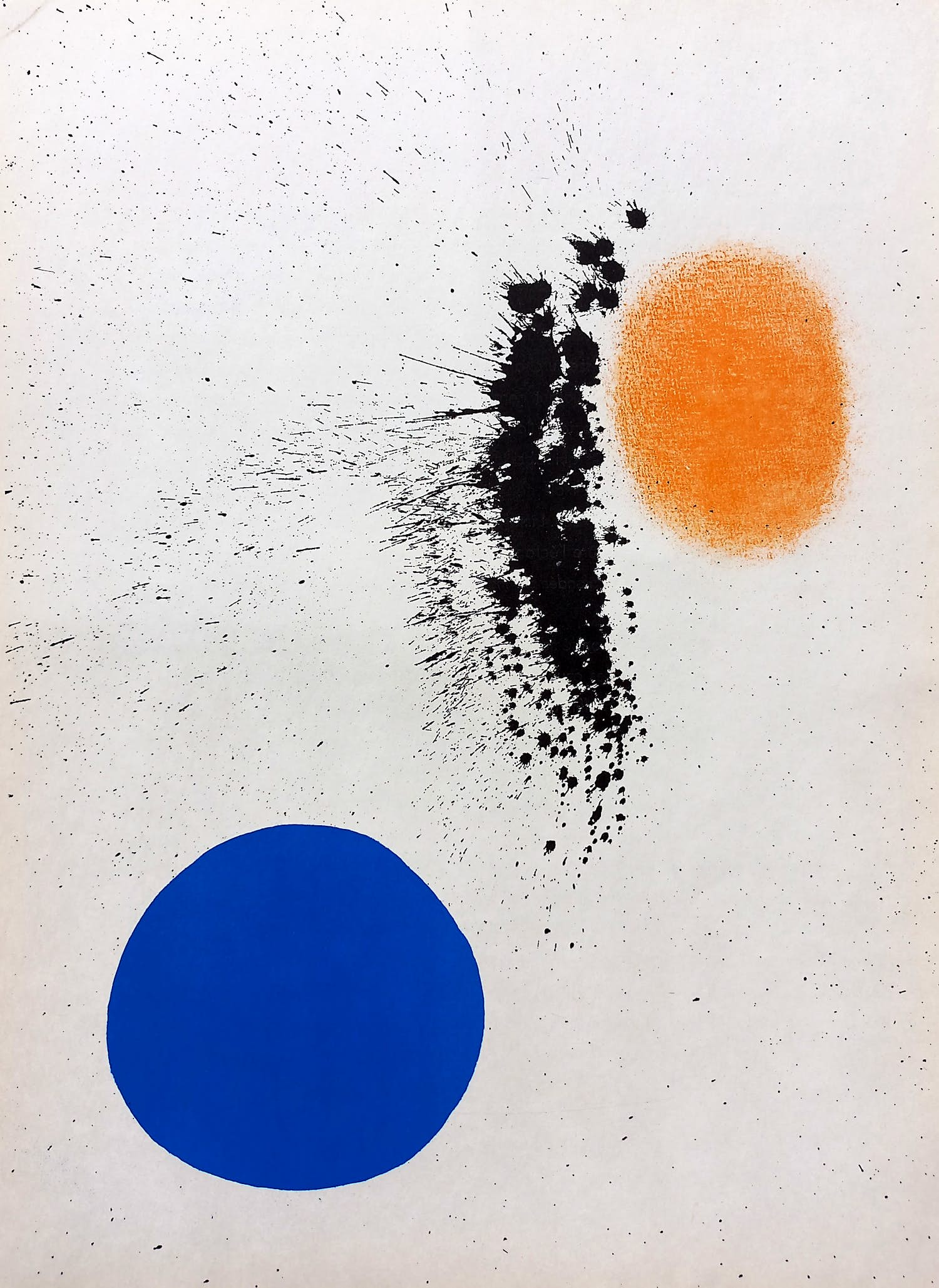 Buy Joan Miro - Abstracte compositie, originele litho (1961)? Bid from 50!