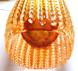 Ingrid Glas - sierlijk bewerkte vaas kopen? Bied vanaf 1!