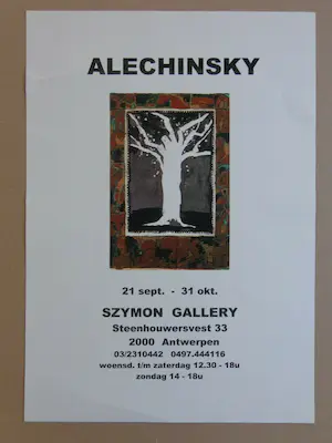 Panamarenko - LOT 3 ZELDZAME AFFICHES / PANAMARENKO + APPEL/RAVEEL + ALECHINSKY / 42x30cm kopen? Bied vanaf 1!