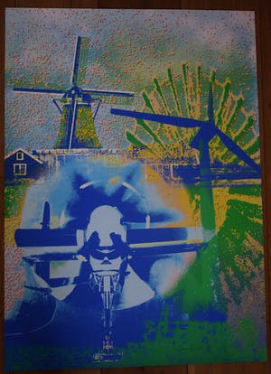 Henk van der Vet - Zeefdruk - Techniek kopen? Bied vanaf 40!