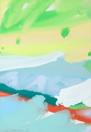 Ton Biermans - Acryl op papier, Lot van drie voorstellingen kopen? Bied vanaf 1!