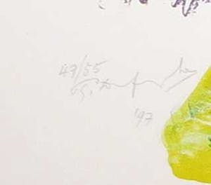 Pieter Defesche - Litho op papier, Zonder titel - Groot kopen? Bied vanaf 20!