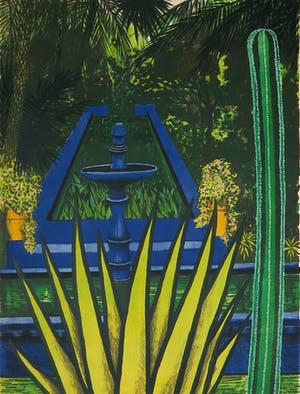 Joost Minnigh - Litho, Jardin Majorelle kopen? Bied vanaf 1!