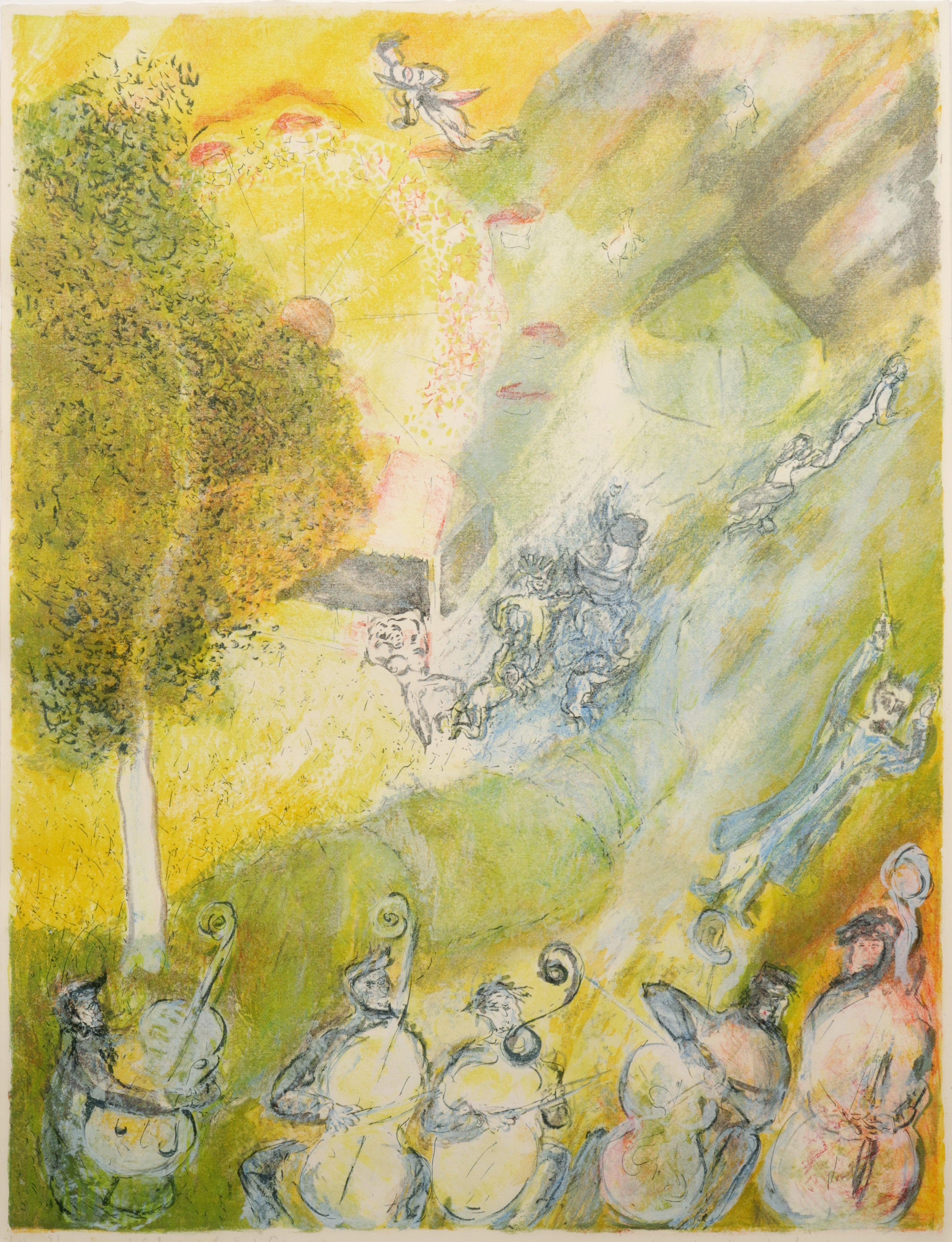 Stanislaw Lewkowicz - Litho, naar naar l'Enfant et les Sortileges, no. 13 - Ingelijst kopen? Bied vanaf 40!