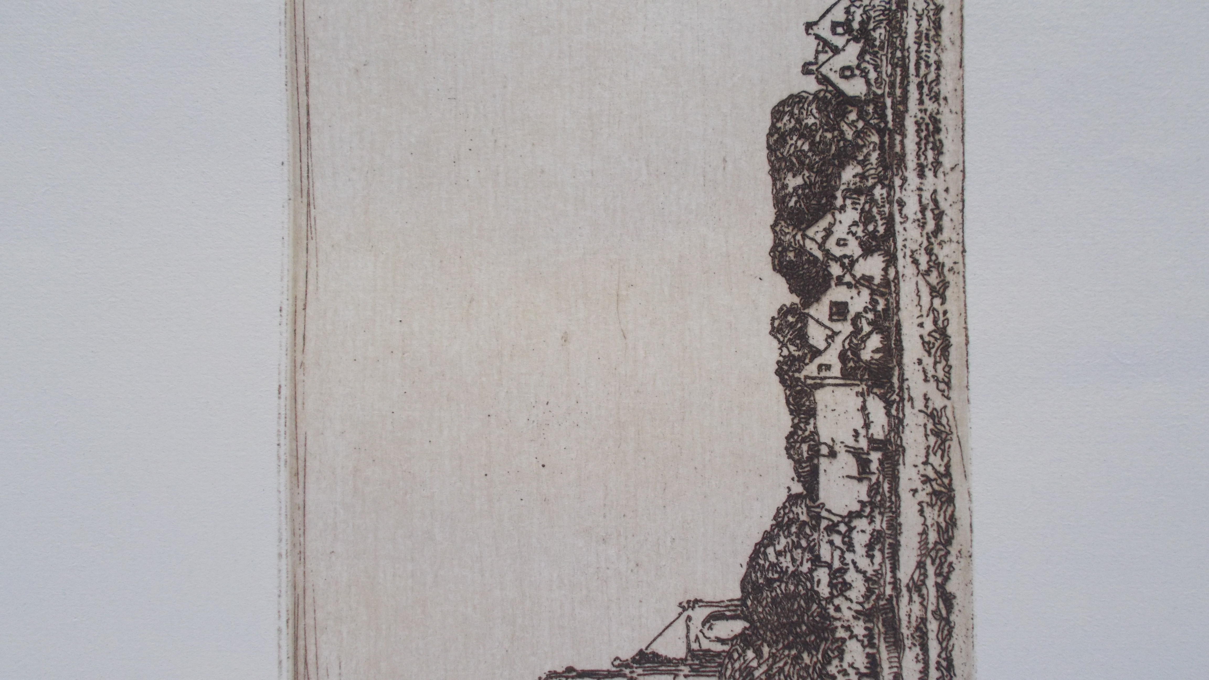 Herman Heuff - Gezicht op Veere kopen? Bied vanaf 40!