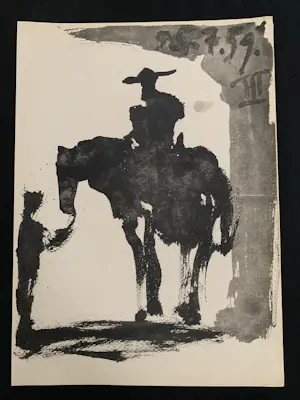 Pablo Picasso - "Toros y Toreros, Bullfighters". kopen? Bied vanaf 50!