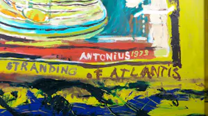 Antonius Hoogsteden - Olieverf op paneel, Stranding of Atlantis (Zeer groot) kopen? Bied vanaf 80!