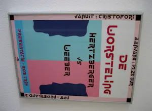 Anthon Beeke - De worsteling De Worsteling" (NPS, jaren '90).Hertzberger en Carel Weeber. kopen? Bied vanaf 125!