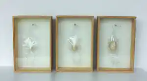 Lisette Verkerk - Mixed Media wandobjecten (3x), Piepkuiken I, II en III verkauft für € 100!
