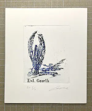 Olivier Beijn - 6 ex-libris voor Geert H. van der Zee kopen? Bied vanaf 39!