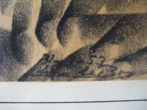 Chris Le Roy - houtduif in houtskool en pastel , handgesigneerd kopen? Bied vanaf 1!