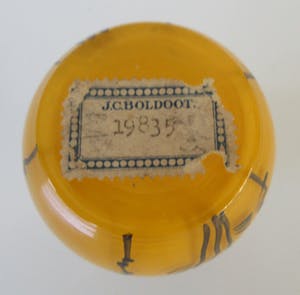 Niet of onleesbaar gesigneerd - J.C. Boldoot Amsterdam - Art Nouveau Parfumflesje kopen? Bied vanaf 10!