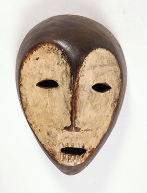 Lega - Hout, Beschilderd masker kopen? Bied vanaf 1!