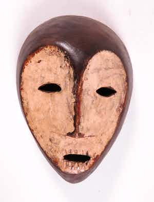 Lega - Hout, Beschilderd masker verkocht voor € 1!