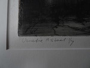 Dirkje Kuik - Venetië eerste staat kopen? Bied vanaf 45!