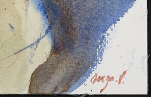 Serge Vandercam - Aquarel, Figuur kopen? Bied vanaf 200!