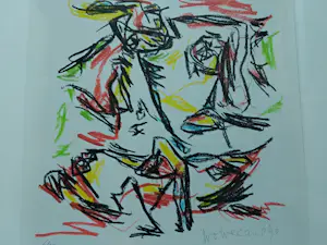 Theo Wolvecamp - Dansend paar kopen? Bied vanaf 170!