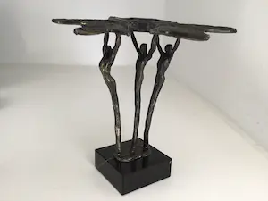 Corry Ammerlaan - Sculptuur “ De vier jaargetijden “. DE WINTER “ kopen? Bied vanaf 1!