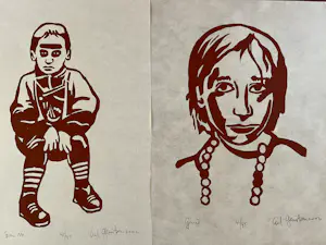 Ad Gerritsen - TWEE HOUTDRUKKEN MET DEZELFDE OPLAGENUMMERS kopen? Bied vanaf 90!