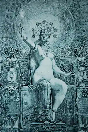 Louis Chalon - Circe (Kirke) - 1888 - mooi ingelijst vendu pour 43€ !