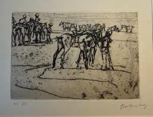 George Hendrik Breitner - (Soldaten en paarden) kaufen? Bieten Sie von 175!