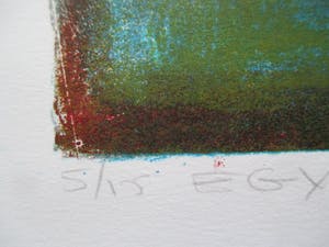 Marianne Aulman - Litho "Egyptisch gesprek I" kopen? Bied vanaf 40!