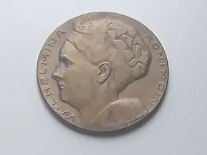 Tjipke visser - 25 jarig regeringsjubileum koningin Wilhelmina kaufen? Bieten Sie von 50!