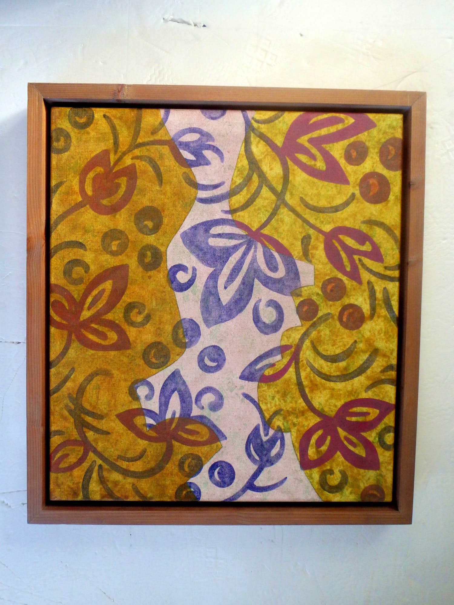 Lilian van Opdorp - figuratief - titel "Moskou" verkocht voor € 45!