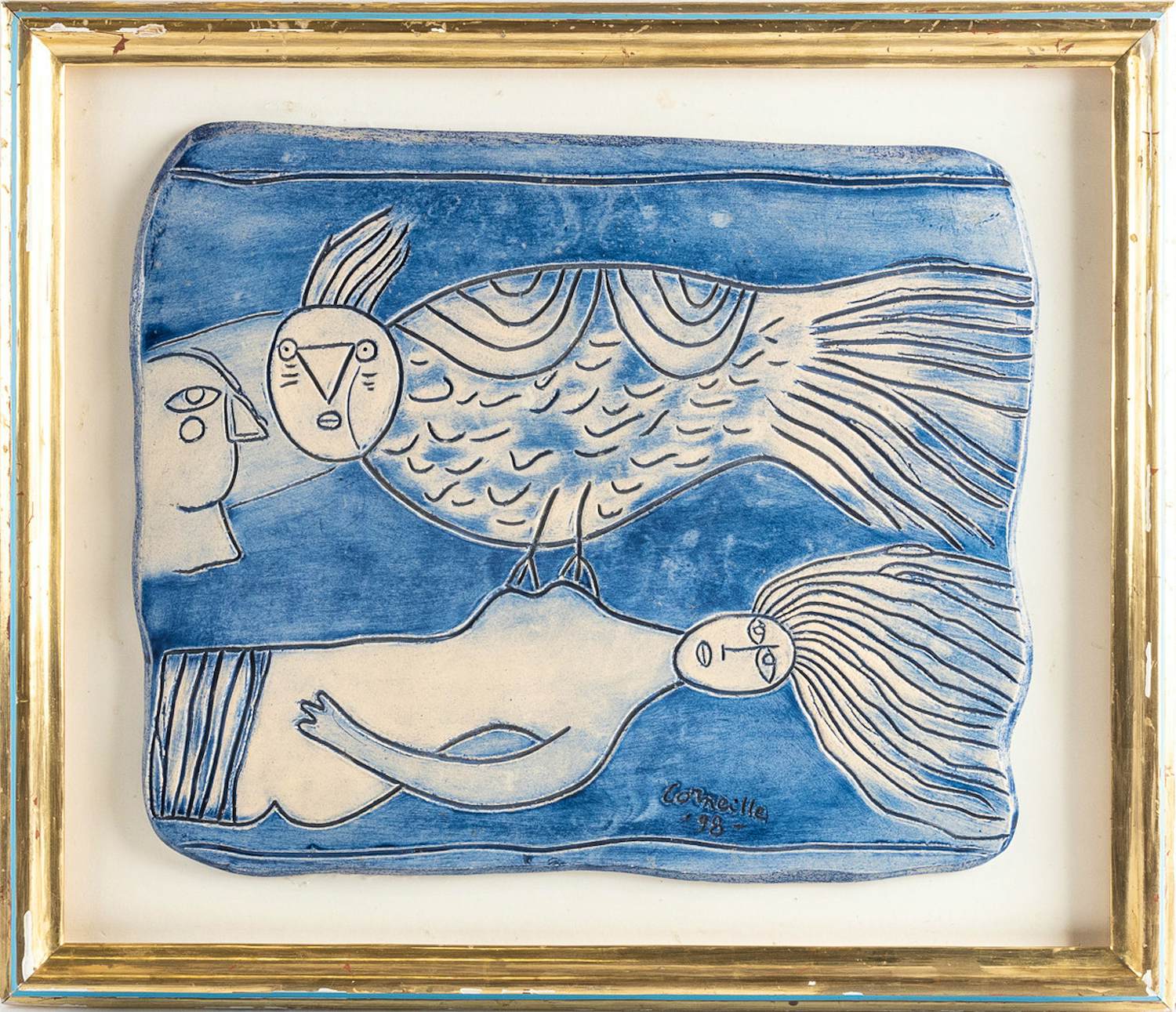 Corneille - Plaque Murale, 1998 - Exclusieve keramische wandplaat kaufen? Bieten Sie von 995!