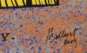 Jan Bollaert - Gemengde techniek op board, Rousseau blond kopen? Bied vanaf 60!