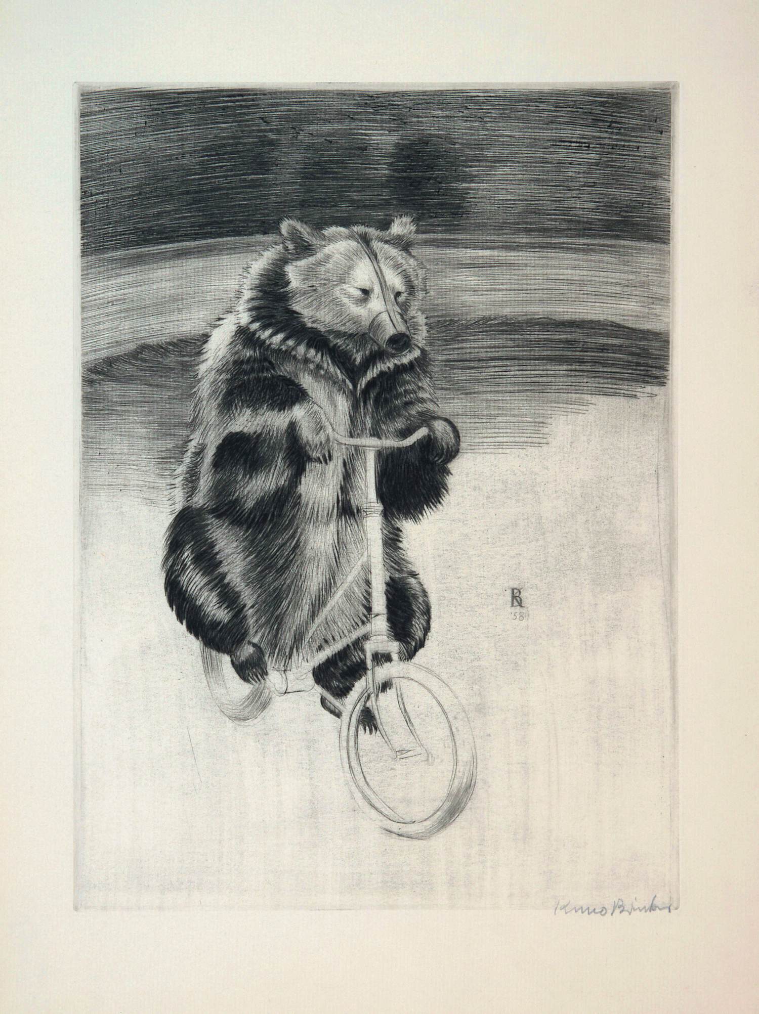 Kuno Brinks - Fietsende Beer kopen? Bied vanaf 75!