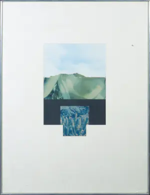 Bert Haaitsma - Fotocollage, Landschap IX - Ingelijst kopen? Bied vanaf 1!