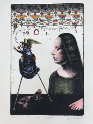 Robert Dandarov - 2 etsen - 1992 - Gesigneerd - 7/50 en AP kopen? Bied vanaf 55!