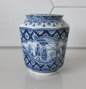 Royal Mosa - Suikerpot en sigarettenbeker servies Lange Lijs kopen? Bied vanaf 1!