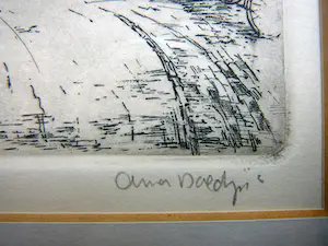 Anna Doedijns - Utrecht Oudegracht kruising Vinkenburgstraat -lijnets- kopen? Bied vanaf 35!