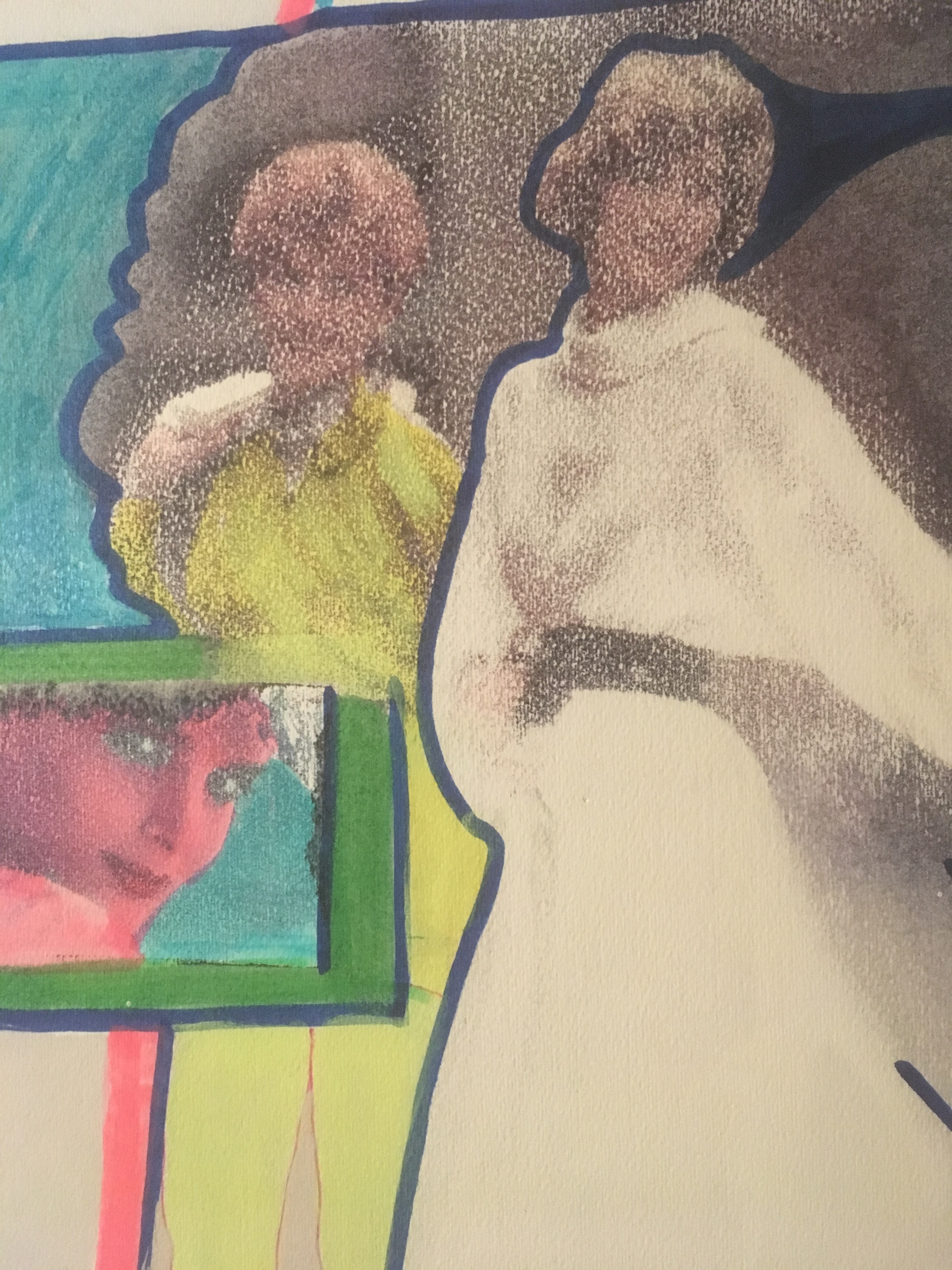 Niet of onleesbaar gesigneerd - Gemengde techniek - POP art mogelijk Lady Diana kopen? Bied vanaf 1!