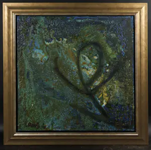 Matt Lamb - Olieverf op doek, Abstracte compositie - Ingelijst kopen? Bied vanaf 700!