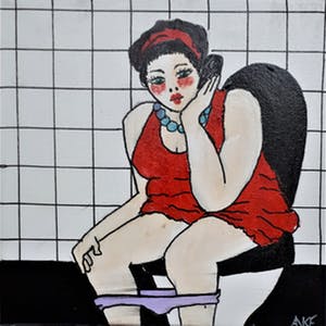 Anke Peddemors - kunst voor in het kleinste kamertje v23 kopen? Bied vanaf 15!