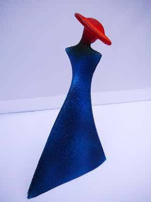 Kjell Engman - Catwalk Madame voor Kosta Boda verkocht voor € 65!