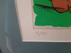 Corneille - Ets en Aquatint, Naakt met kat en vogel kopen? Bied vanaf 275!
