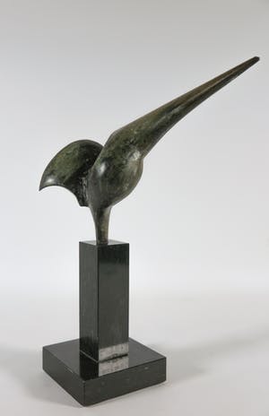 Ruurd Hallema - Bronzen beeld, Trots kopen? Bied vanaf 350!