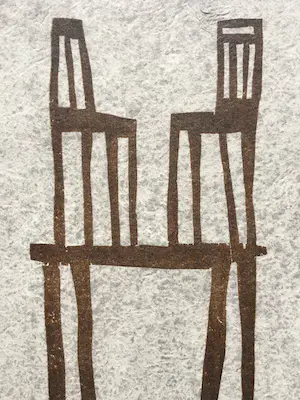 Klaas Gubbels - ‘aan Cezanne’ - houtdruk - 2019 kopen? Bied vanaf 265!