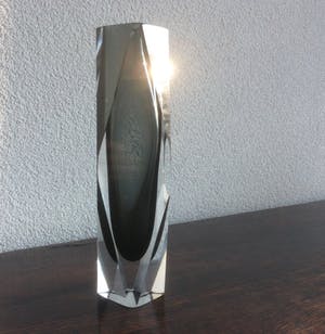 Allessandro Mandruzzato - MURANO facetgeslepen blokvaas kopen? Bied vanaf 45!