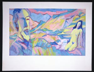 Joe Wols - Acryl op karton, Zonder titel kopen? Bied vanaf 1!