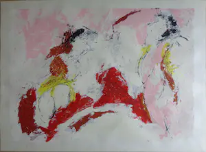 Menno Bauer - TOT SCHRIK VAN HET VERDRIET / KLEURZEEFDRUK / 56x76cm / SIG / 1992 kopen? Bied vanaf 20!