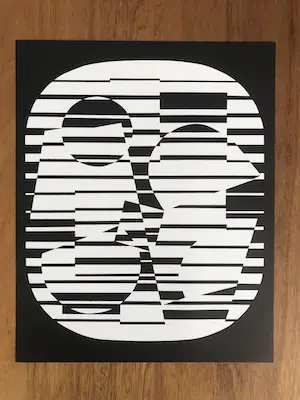 Victor Vasarely - 2 offset lithos - ANADYR en ZETA - 1973 kopen? Bied vanaf 50!