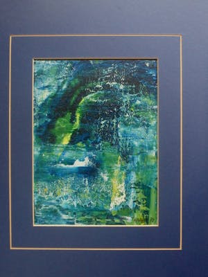 Margje Toonder-Herbolt - abstract landschap kopen? Bied vanaf 25!