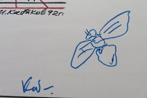 Ilya Kabakov - "das Leben der Fliegen " met kleine tekening met viltstift kopen? Bied vanaf 100!